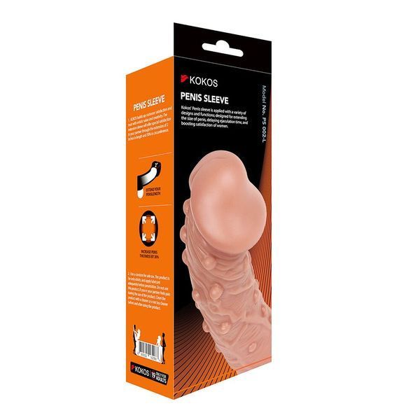 Насадка на член Kokos Penis Sleeve PS 002 L SX1450 фото
