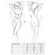 Боді Passion CHARMING BODY L/XL, black EL11001 фото 3