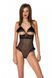 Еротичне боді Passion DOLLY BODY, L/XL, black, з відкритими чашками SO9701 фото 1