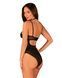 Прозоре боді Obsessive Selinne teddy M/L Black, дрібна сітка, подвійні бретелі SO8665 фото 2