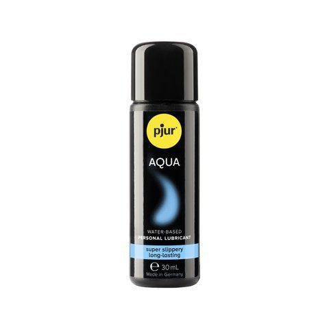 Лубрикант на водній основі pjur Aqua 30 мл, ефект оксамитової шкіри без прилипання PJ10330 фото
