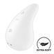 Вібратор для зовнішньої стимуляції Satisfyer Dew Drop White, 2 мотори, 12 режимів, м&rsquo;який корпус SX1212 фото 1