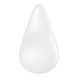 Вібратор для зовнішньої стимуляції Satisfyer Dew Drop White, 2 мотори, 12 режимів, м&rsquo;який корпус SX1212 фото 4
