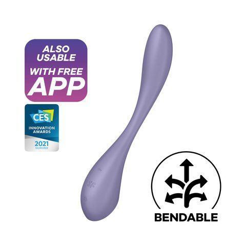 Універсальний смарт-вібратор Satisfyer G-Spot Flex 5+ Lilac SO7803 фото