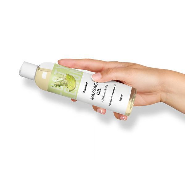 Масажна олія Satisfyer Massage Oil Lemongrass 250 мл SX2704 фото