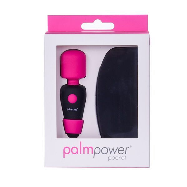 Мінівібромасажер PalmPower Pocket із чохлом на блискавці, водостійкий, перезаряджуваний, довжина 9см SO2735 фото