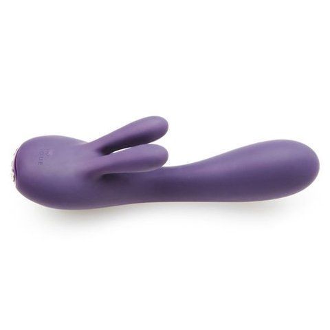 Вібратор-кролик Je Joue - Fifi Purple з трьома моторами, глибока вібрація SO3035 фото