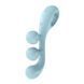 Універсальний вібратор Satisfyer Tri Ball 2, 3 мотори, гнеться SO7784 фото 1