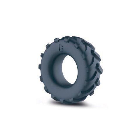 Ерекційне кільце-шина Boners Tire Cock Ring &ndash; Grey, внутрішній діаметр 2,5 см SO8848 фото