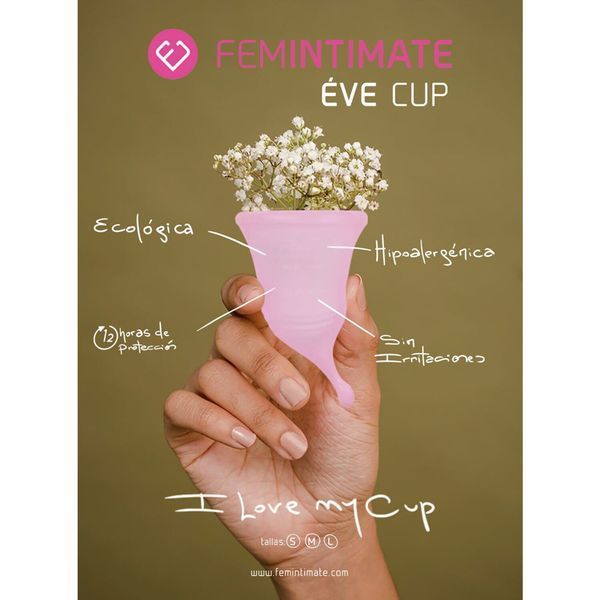 Менструальна чаша Femintimate Eve Cup New розмір M, об&rsquo;єм &mdash; 35 мл, ергономічний дизайн SO6304 фото