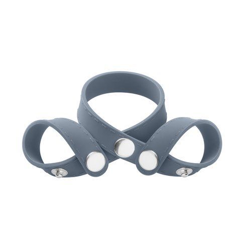 Ерекційне кільце з роздільником мошонки Boners 8-Style Ball Splitter SO8859 фото